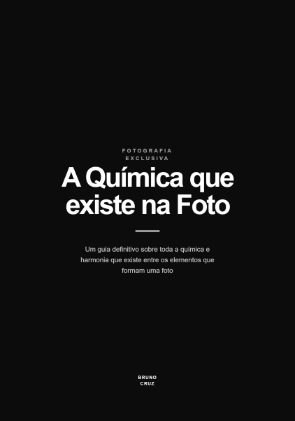 A Química que existe na Foto
